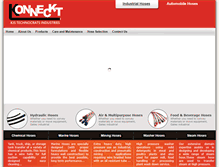 Tablet Screenshot of konneckthoses.com